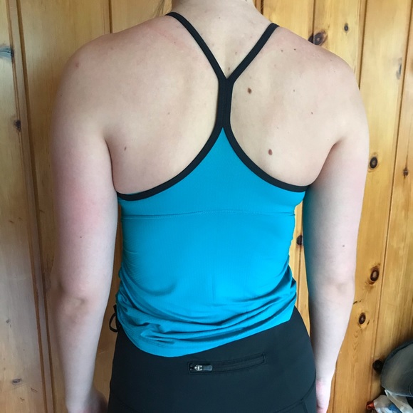 LULULEMON Blue Racerback Tank - Picture 2 of 4
